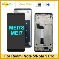 5.99" For Xiaomi Redmi Note 5 Pro LCD Display For Xiaomi Redmi Note 5 Touch Screen Digitizer Assembly MEI7S Replacement Part