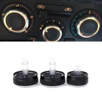 3 Pcs Air Condition Knob Car Heater Control For Nissan Tiida NV200 LX0E