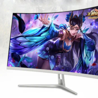 22" 24" 27" 32 inch 75Hz 1920*1080 LED Curved Monitor PC Gamer For Game Computer Screen LCD Display input 1ms Respons HDMI/VGA