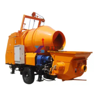 YG Mini Small Truck Concrete Pump Machine Concrete Mixer with Pump Diesel Engine