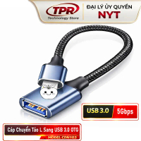 Cáp OTG Lightning to USB 3.0 NYT CDN103 – Kết Nối Chuột, Bàn Phím, USB, Tốc Độ 5Gbps – Bền Bỉ, Cắm L