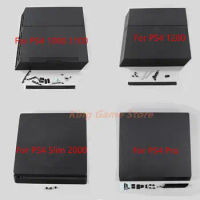 1set Full Housing Shell Case For PS4 1000 1100 For PS4 1200 For PS4 Slim 2000 For PS4 Pro Housing Shell with parts accessories