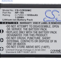 Cameron Sino 3.7V 1050mAh Camera Battery NP-160 for Casio Exilim EX-FC500, ZR55, ZR60, ZS220, ZR50