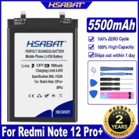 HSABAT BP4J 5500mAh Battery for Xiaomi Redmi Note 12 Pro+ / Note 12 Pro Plus Batteries