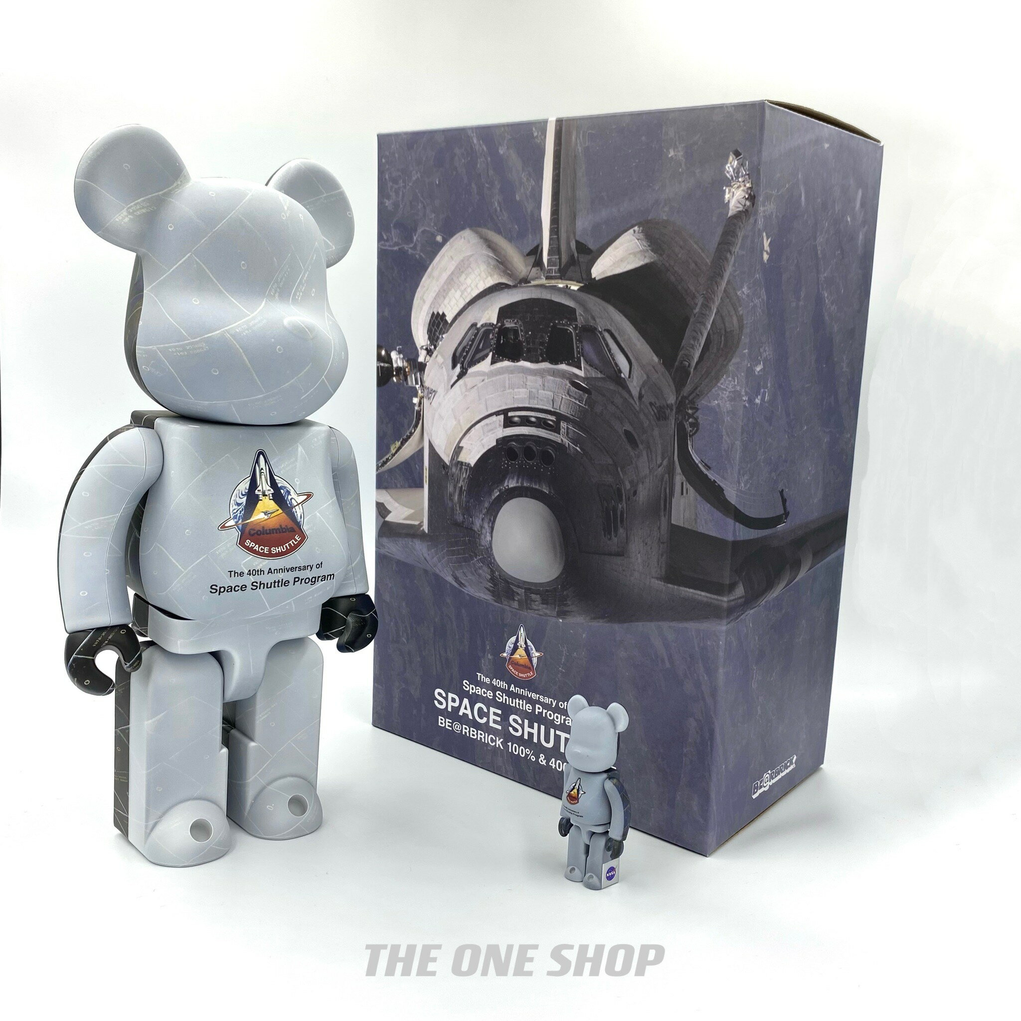 SPACE SHUTTLE BE@RBRICK 100% 400%