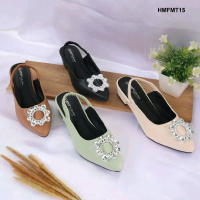 Sepatu Heels Mules Wanita 3 cm HMFMT15