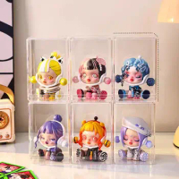 Wall Mounted Storage Box For Figures Showcase Clear Acrylic Blind Box Display Case Figures Stand Dust Display Proof Doll Toy