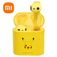 Original Xiaomi Pokémon Ash's Pikachu Mi True Wireless Earphones 2s Airdots Pro Air 2s TWS Bluetooth Headset Stereo Sport ANC