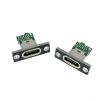 16Pin Type-C Female USB 3.1 Test PCB Board Adapter Type C 17P male female Connector Socket For Data Line Wire Cable Transfer
