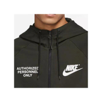【NIKE 耐吉】運動休閒連帽外套 拉鍊外套 大勾 DM6549-010(NIKE)