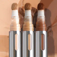 Stick Mushroom Head Brush Lip Contour Conceal Acne Pores Concealer Pen Face Contour Concealer Cover Stick Matte Concealer Cream