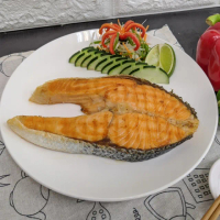 【三頓飯】挪威肥嫩厚切3XL鮭魚(3片_420g/片)