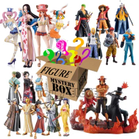 Anime One Piece Figure Blind Box Surprise Mystery Box Luffy Zoro Chopper Action Figures Collection Model Toys for Children Gifts