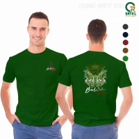 Kaos Distro T Shirt Katun Cowok Cewek Barong Bali Culture Sablon Raster