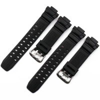 Pin buckle resin watch strap men's watch accessories for Casio GW-3000B 3500B 2500B 2000 G-1500B rubber strap watch band