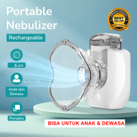Alat Nebu Portable Inhaler Uap Terapi Pernapasan Asma untuk Anak Dewasa