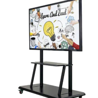 70 80 90 inch all in one wifi smart TV touch screen 4k lcd monitor school teaching interactive digital white board