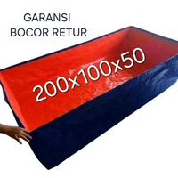 terpal kolam ikan 100x200x50 a3 korea