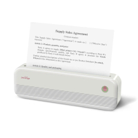 2-24 New Arrival PeriPage P40 A4 Size 203dpi Portable USB Bluetooth Wireless Thermal Tattoo Transfer