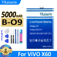 5000mAh YKaiserin Battery B-O9 For ViVO X60 Batteries