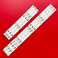6/30Pcs New LED Strips Tot-40D2900-3X8-3030C YHA-4C-LB4008-YH07J TCL L40P1A-F Total Length 69CM 3 Light Bars