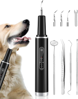 Dog Tartar Remover for Teeth Plaque Remover Ultrasonic Teeth Cleaner Toothbrush for Dog Cat Teeth Cl