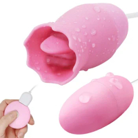 Vibrator Egg And Tongue For Women Breast Nipple Sucker Clitoral Female Sex Toy Oral Sucking Masturbation Device Vagina Clitoral
