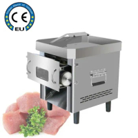 Commercial Stainless Steel Meat Slicer Cube Meat Mincing Machine Flaky Meat Cutting Machine Electric Meat Slicer