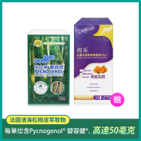 【松之萃】碧容健Pycnogenol 60錠(贈多立康葉黃素飲14入一盒)