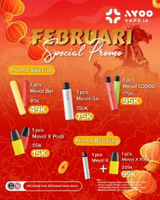 MEVOL X Device Graphite dan Mevol X Pods