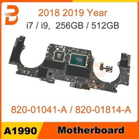 Original A1990 Logic Board For Macbook Pro Retina 15" A1990 Motherboard With Touch ID i7 i9 256GB 500GB 1TB 2018 2019 Year