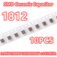 (10pcs) Original 1812 3.9NF 3900PF 392K 2000V ±10% X7R 4532 SMD Ceramic Capacitor IC