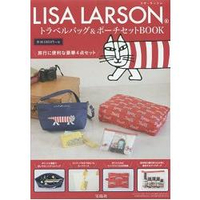 LISA LARSON 人氣MIKEY貓圖騰旅行輕便背包與小物包組特刊附輕便背包與小物包組