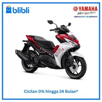 Yamaha All New Aerox 155 Standard Version Sepeda Motor [OTR Jabodetabekser] Metallic Red Serang