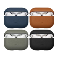 【UNIQ】AirPods Pro 2代2022 Terra 手工真皮收納保護套 附掛繩