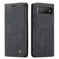 Light luxury Leather Phone Case For Google Pixel 8 8A 8Pro 7 7A 7Pro 6 6A 6Pro Pixel Fold 4G 5G Wallet Flip Stand Card Cover
