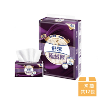 Kleenex 舒潔 極絨厚四層抽取式衛生紙 90抽*6包*2串