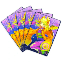 60PCS/LOT YuGiOh Anime Girls Collection Character Protective Sleeves Deck Shield Mini Size Card Cover Board Game Card Sleeves