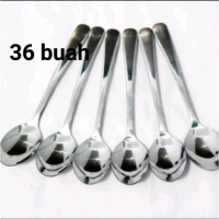 3Lusin (36pcs) sendok makan dan garpu makan polos stainless TEBAL isi 36pcs / sendok garpu makan caf