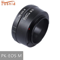 High Quality PK-EOS M For Pentax PK Lens - Canon EOS M Mount Adapter Ring K-EOS M EF-M EFM for Canon M5 M6 M62 M6II M100 M200