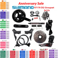 Shimano 105 Di2 Groupset R7170 12s Groupset R7170 Brake R7100 Crankset R7150 FD R7150 RD Original Shimano
