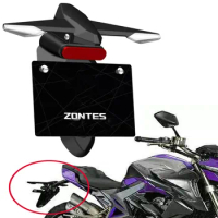 Motorcycle License Plate Holder Tail Light Bracket ZT 310R 310X 310T Fender Bracket For ZONTES ZT310-R1 R2 310-T2 T1 310-X1 X2