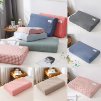 30x50cm Cotton Latex Pillowcase For Home Bedroom Sleeping Washable Memory Pillow Cover 베개커버