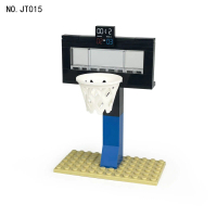 Mô Hình Vòng Bóng Rổ, Tương Thích Với LEGO, Có Đồng Hồ Đếm Ngược, Tấm Đếm Ngược, Hạt Nhỏ Đồ Chơi Khố