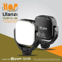 Produk Baru!! - ULANZI VL66 VIJIM Video LED Light Rotate 36 RECHARGEABLE Lampu Studio Smartphone HP 