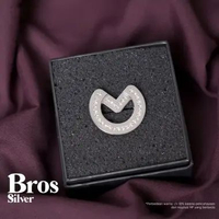MUTIF Bross Permata, Warna Silver
