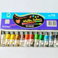 Cat Air Guitar 110 Kecil / Cat Air Anak / Water Colour / 12 Warna