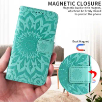 Leather Case For Huawei Smart Z 10i 9X Y7 V20 P30 For Honor 8A Y7 P Nova 3 4e Stand Phone Cover With CardSlots Embossed Luxury