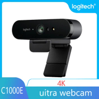 Logitech C1000E camera BRIO 4K HD wide-angle office camera for video conferencing, streaming media recording, computer equipment