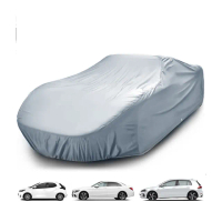 【AHOYE】PEVA防塵防雨防曬汽車罩 一般轎車通用 車衣 防塵罩(車衣 防塵罩)
